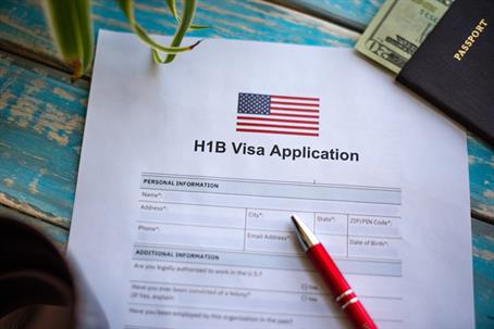 H-1B visa application form